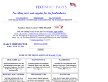 Tablet Screenshot of fixitshop.com